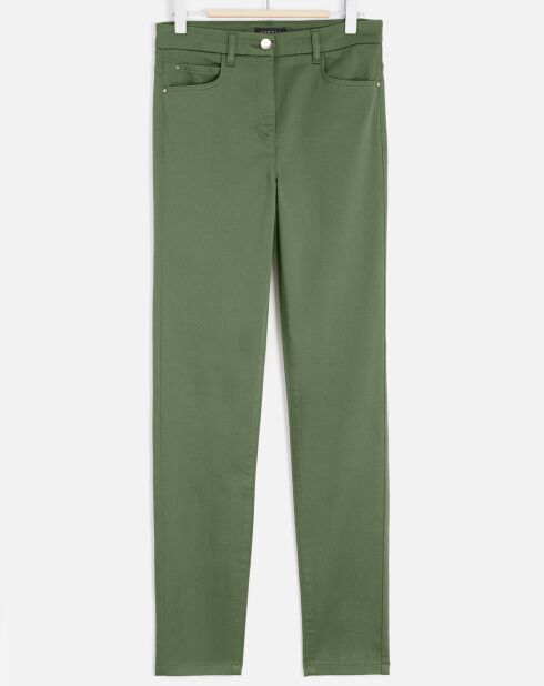 Pantalon slim Craig B kaki