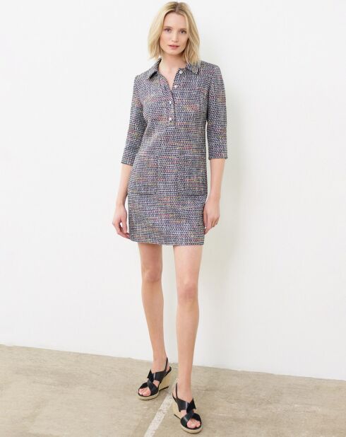 Robe en Tweed Lucia menthe