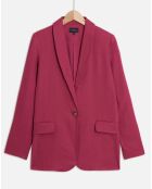 Blazer 100% Lin Emma groseille