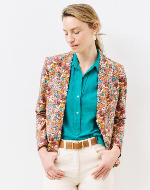 Blazer Lizzie mit Schokoladendruck