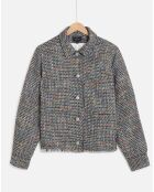 Veste en Tweed Suzette menthe