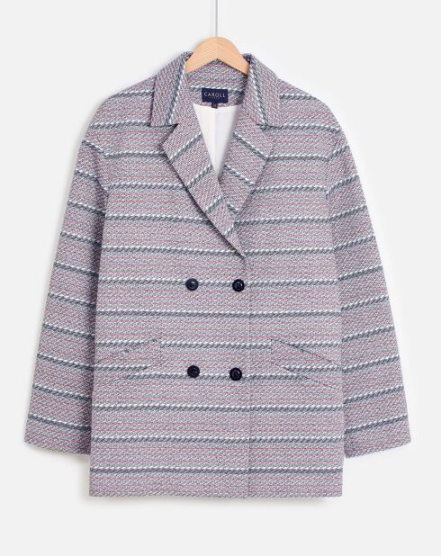 Manteau Ville Louison bleu marine