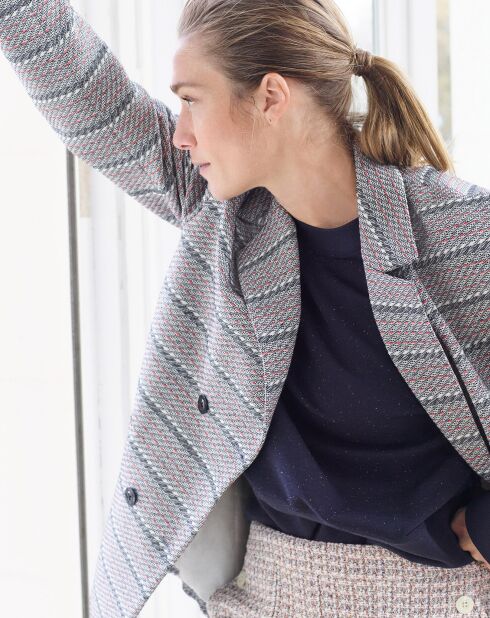 Manteau Ville Louison bleu marine