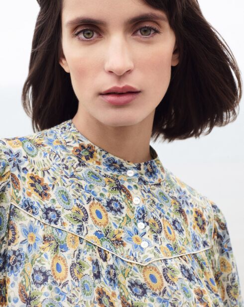 Robe Anderson imprimée paille