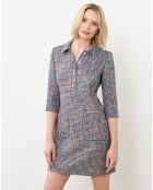 Robe en Tweed Lucia menthe