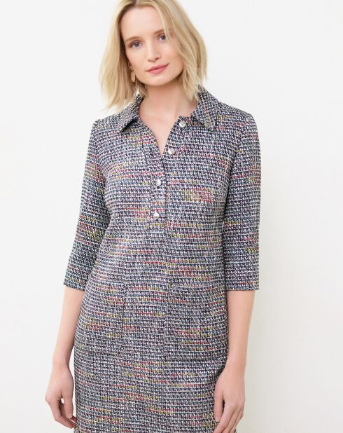 Robe en Tweed Lucia menthe