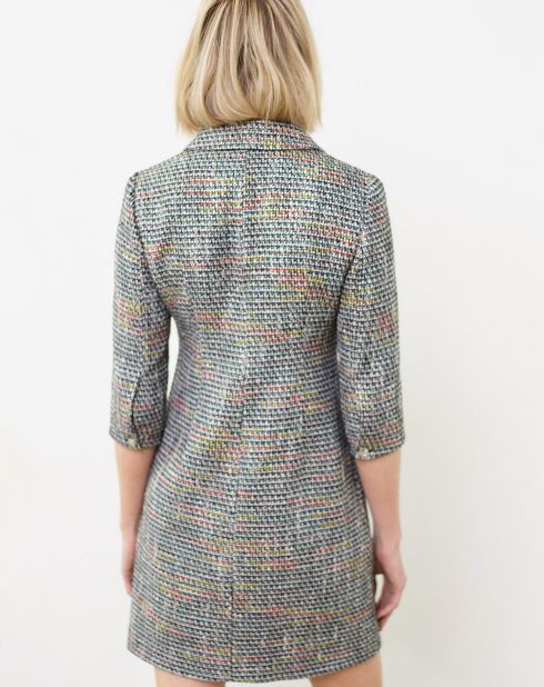 Robe en Tweed Lucia menthe