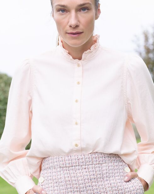 Anouck cremefarbenes Hemd