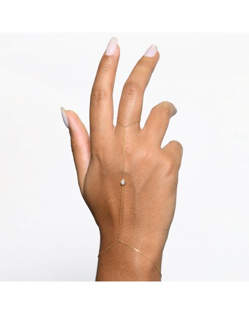 Bracelet Kiya Diamant 0.1 ct or jaune