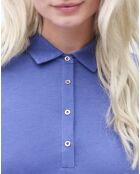 T-Shirt polo Tina bleu violet