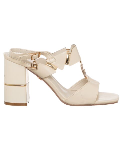 Sandales Calf ivoire - Talon 8.5 cm
