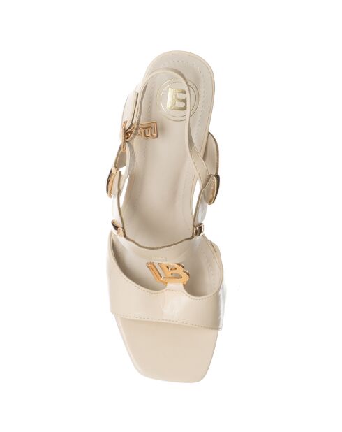 Sandales Calf ivoire - Talon 8.5 cm