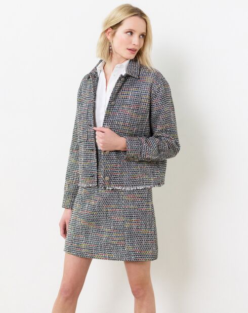 Veste en Tweed Suzette menthe