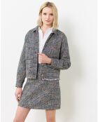 Veste en Tweed Suzette menthe