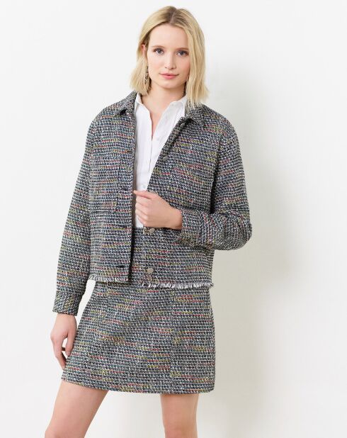 Veste en Tweed Suzette menthe