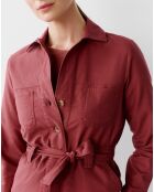 Veste saharienne Lily rouille