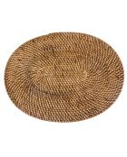 Set de table Colonial naturel/marron - D.40 cm