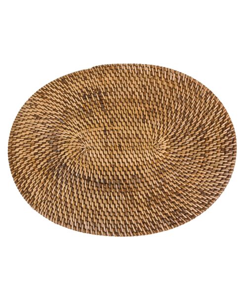 Set de table Colonial naturel/marron - D.40 cm