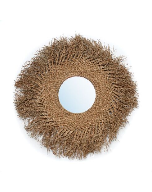 Miroir Early Monday naturel - D.75 cm