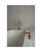 Collier double coquillage sur pied naturel - 35x10x55 cm