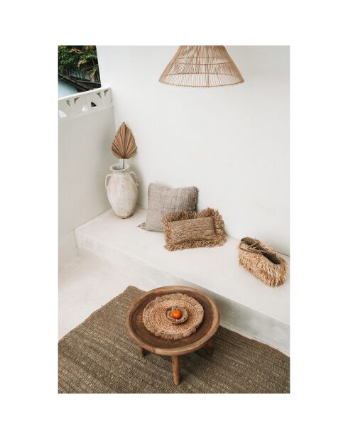 Set de table jonc de mer naturel - D.45 cm