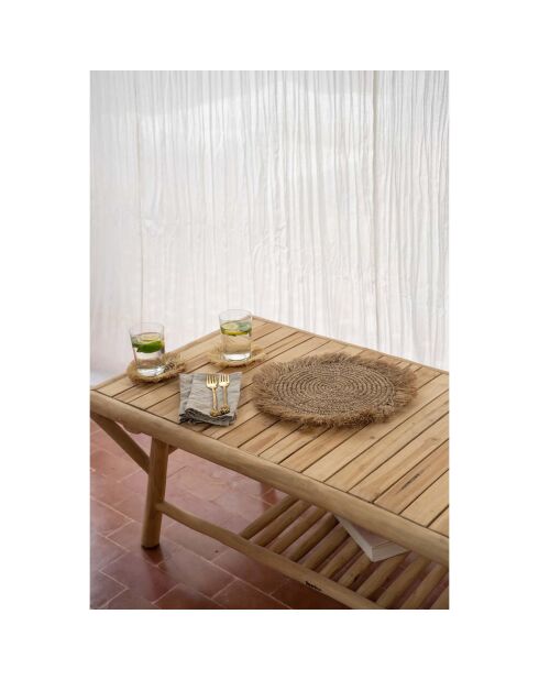 Set de table jonc de mer naturel - D.45 cm