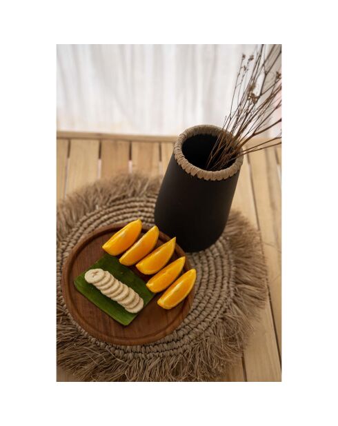 Set de table jonc de mer naturel - D.45 cm