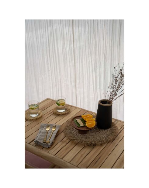 Set de table jonc de mer naturel - D.45 cm