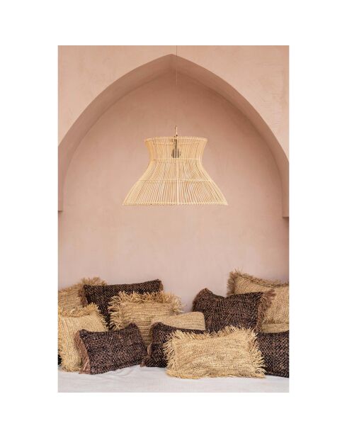 Housse de coussin Oh My Gee noir/cuivré - 30x50 cm