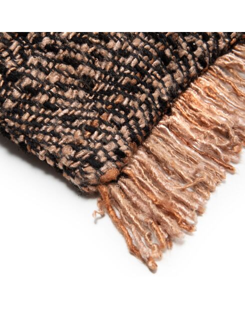 Housse de coussin Oh My Gee noir/cuivré - 30x50 cm