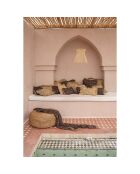 Housse de coussin Oh My Gee noir/cuivré - 35x100 cm