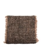 Housse de coussin Oh My Gee noir/cuivré - 60x60 cm