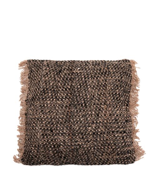 Housse de coussin Oh My Gee noir/cuivré - 60x60 cm