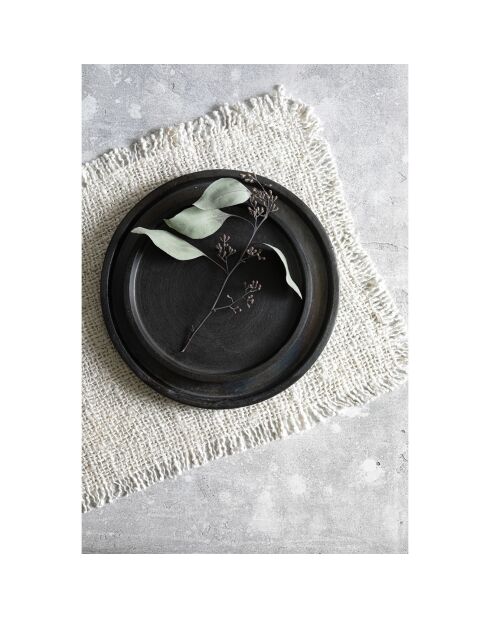 4 Sets de table Oh My Gee crème - 50x35 cm