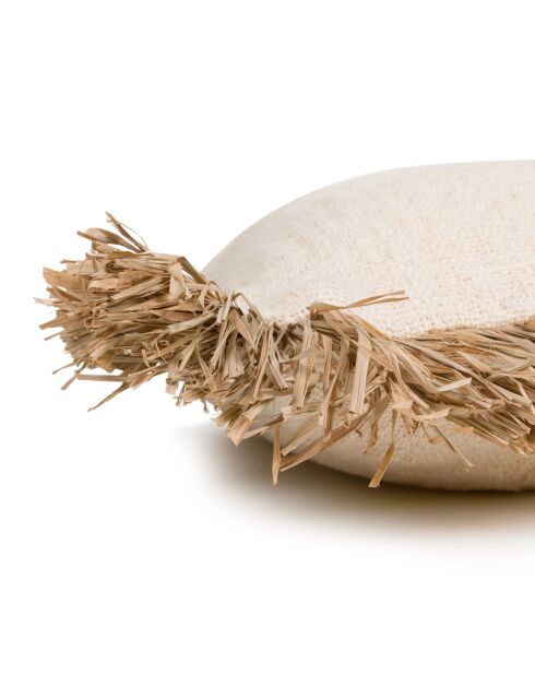 Housse de coussin Saint Tropez naturel - 60x60 cm