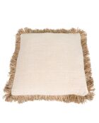 Housse de coussin Saint Tropez naturel - 60x60 cm