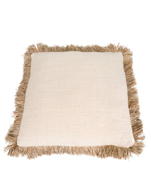 Housse de coussin Saint Tropez naturel - 60x60 cm