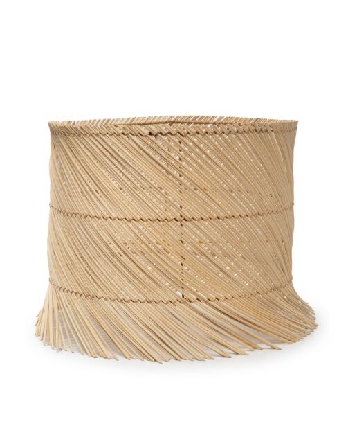 Lampe à poser Rattan naturel - 48x48x51 cm