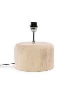 Lampe à poser en teak  naturel - 15x15x26 cm