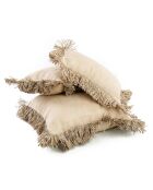 Housse de coussin Bonita naturel - 50x30 cm