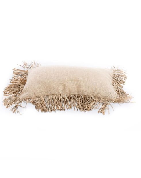 Housse de coussin Bonita naturel - 50x30 cm