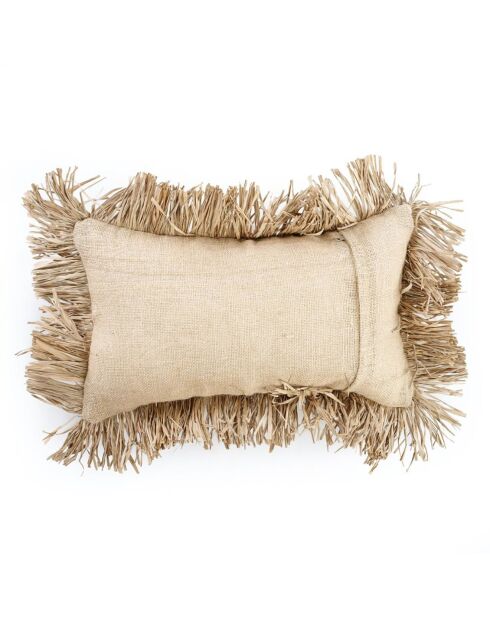 Housse de coussin Bonita naturel - 50x30 cm