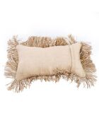 Housse de coussin Bonita naturel - 50x30 cm