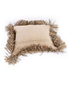 Housse de coussin Bonita naturel - 40x40 cm