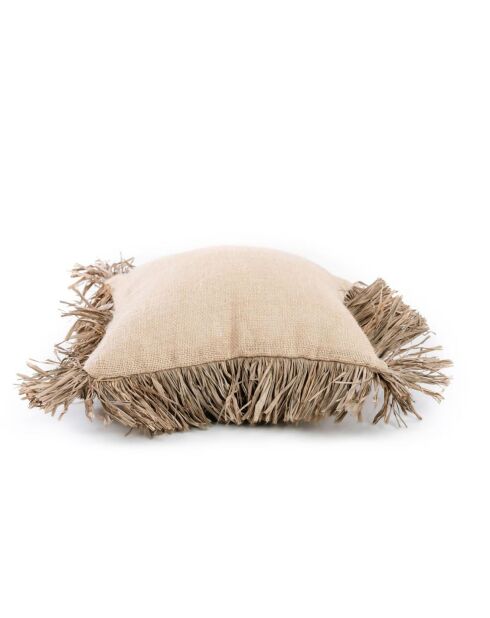 Housse de coussin Bonita naturel - 40x40 cm