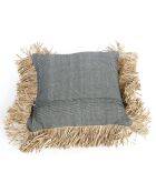 Housse de coussin Bonita naturel/noir - 40x40 cm