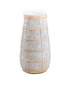 Vase béton Cutie béton naturel - D.14xH.31 cm