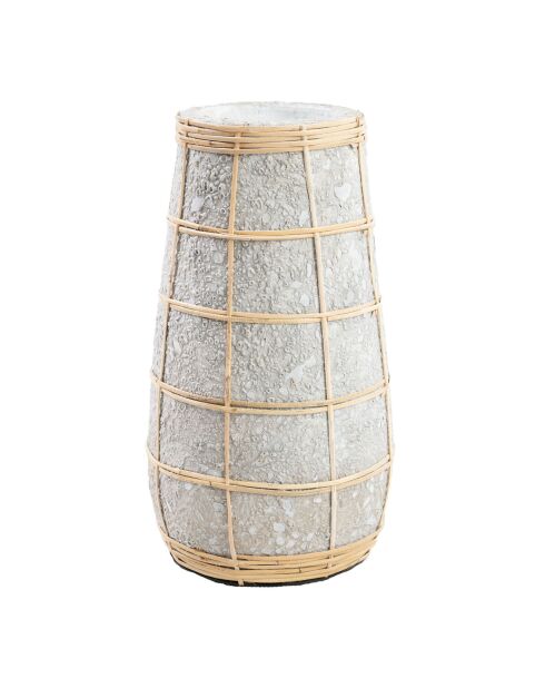 Vase béton Cutie béton naturel - D.14xH.26 cm