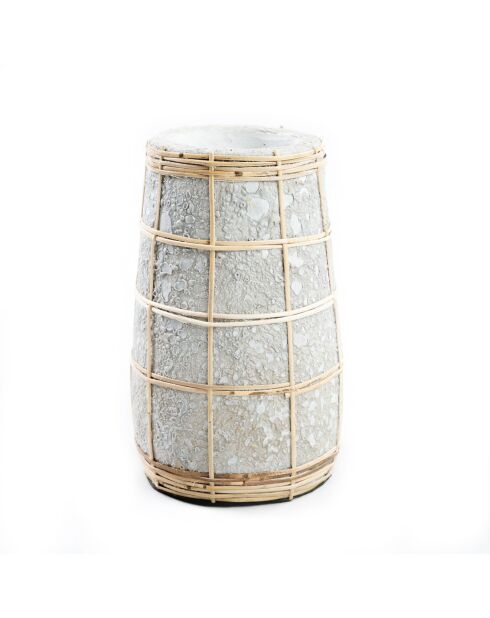 Vase béton Cutie béton naturel - D.14xH.22 cm