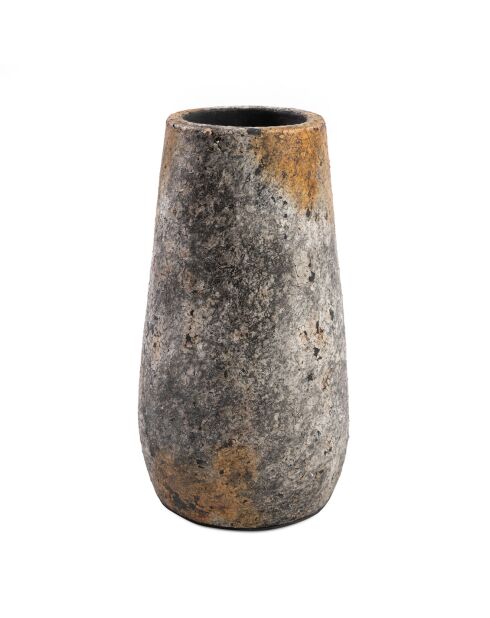 Vase Spooky gris antique - D.14xH.26 cm